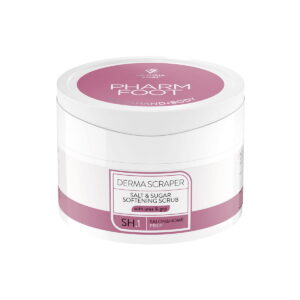 Zmiękczający peeling solno-cukrowy z mocznikiem i ekstraktem z jagód goji - DERMA SCRAPER PHARM FOOT 200 g