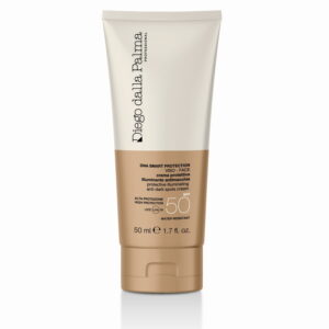 Rozświetlający krem ochronny przeciw przebarwieniom SPF 50 - SUN PROTECTIVE ILLUMINATING ANTI-DARK SPOTS CREAM - FACE SPF50 WATER RESISTANT DIEGO DALLA PALMA 50ml