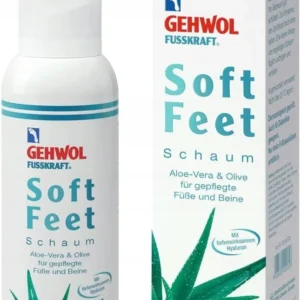 Pianka z aloesem i kwasem hialuronowym do stóp i nóg - FUSSKRAFT Soft Feet GEHWOL 125ml