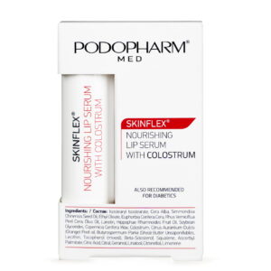 Odżywcze serum do ust z colostrum - SKINFLEX NOURISHING LIP SERUM PODOPHARM 4,9g