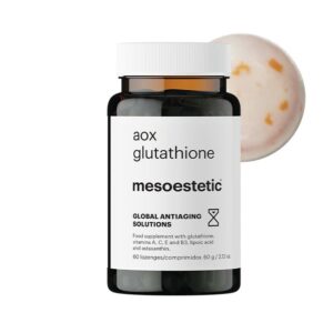 Suplement diety o działaniu anti-age - AOX GLUTATHIONE MESOESTETIC 60 KAPSUŁEK