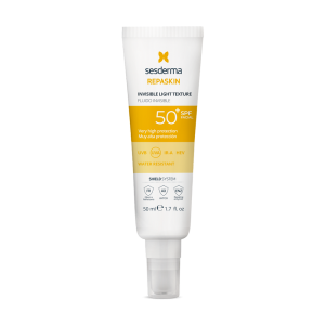 Ultra lekki krem SPF50 - REPASKIN INVISIBLE FLUID SPF50+ SESDERMA 50ml