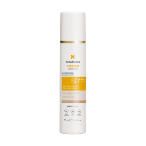 Fluidowy krem przeciwsłoneczny do twarzy o działaniu depigmentującym - REPASKIN URBAN 365 BLEACHING SPF50+ SESDERMA 50ml